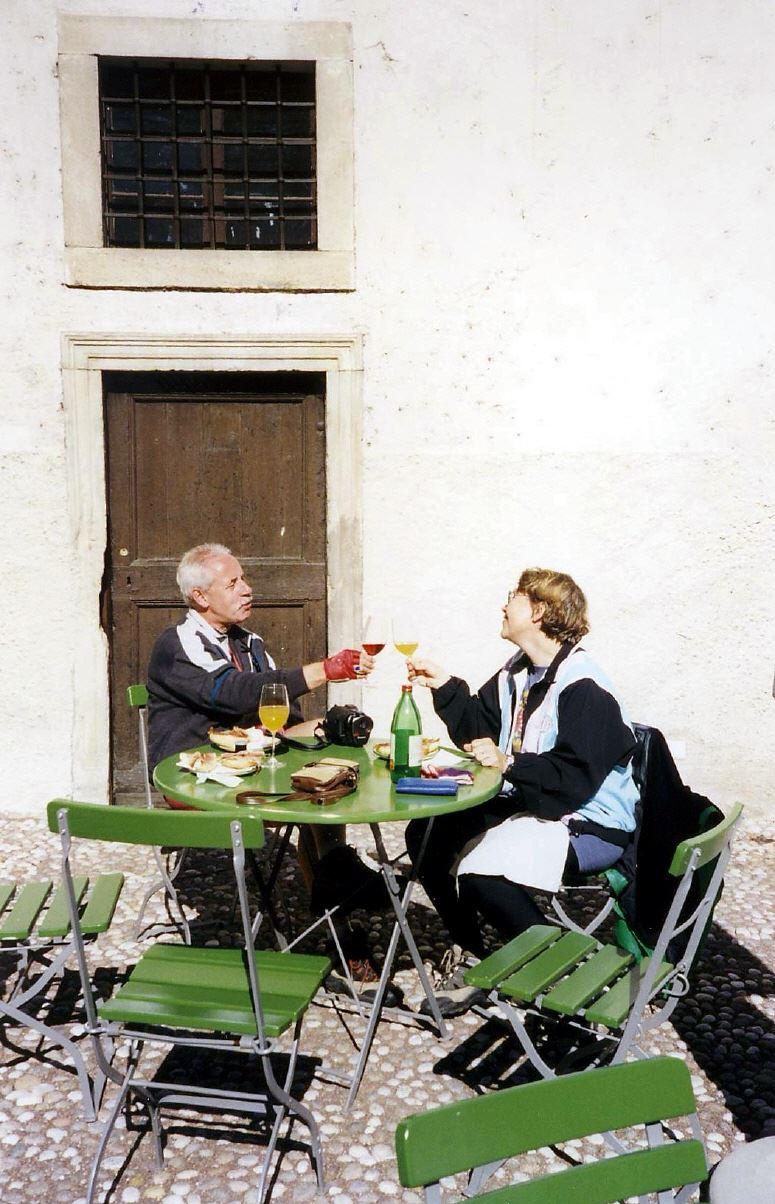 Weinprobe im Südtirol