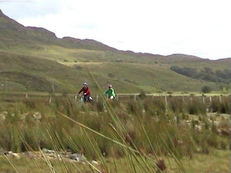 typische irische Landschaft kurz vor Kylemore