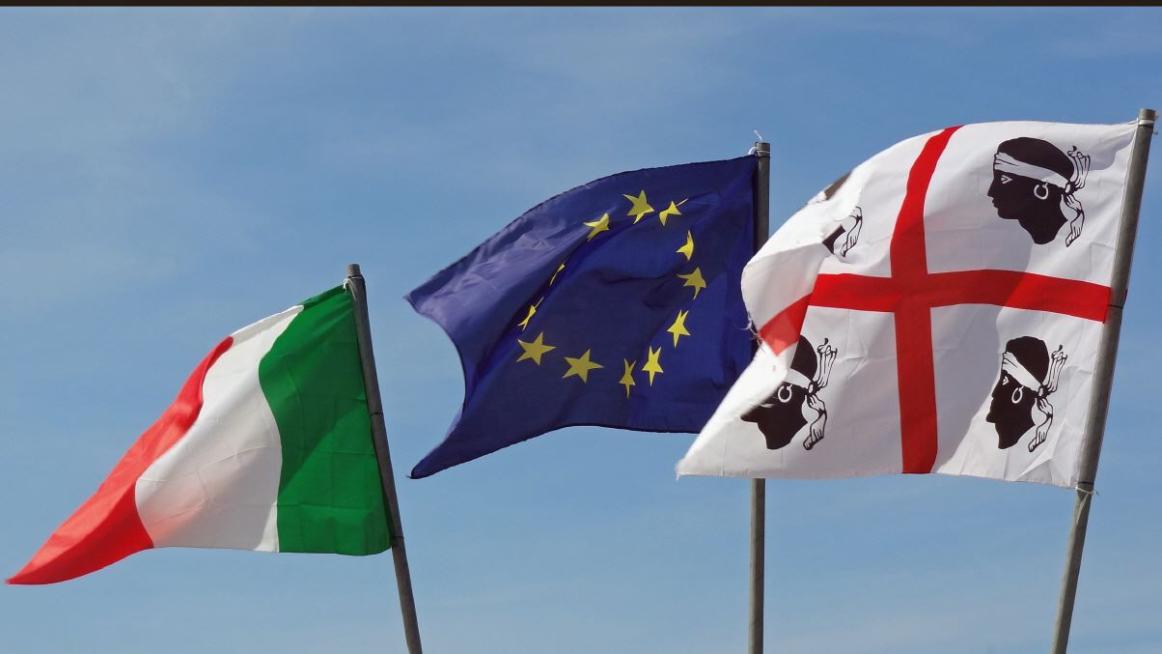 Sardinien-Flagge, rechts