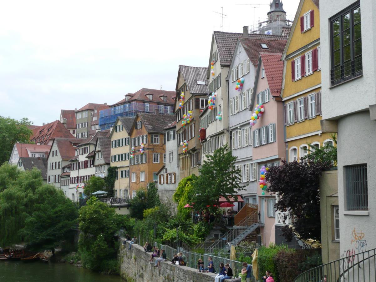 Tübingen, am Neckar