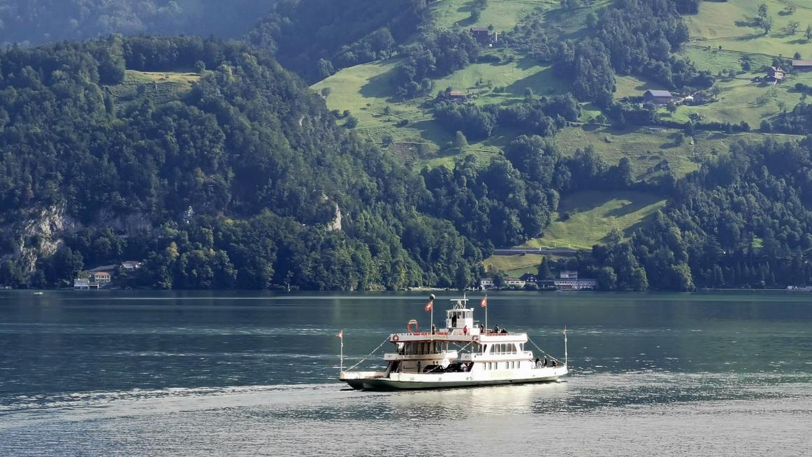 Die Fähre Beckenried - Gersau