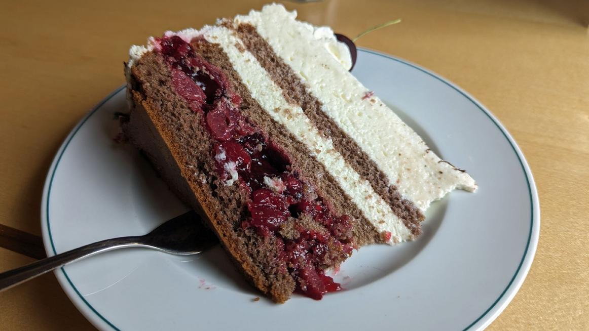 Schwarzwälder Kirchtorte, ein Muss ....