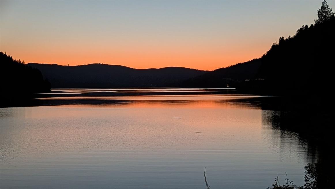 Abendstimmung über dem Schluchsee